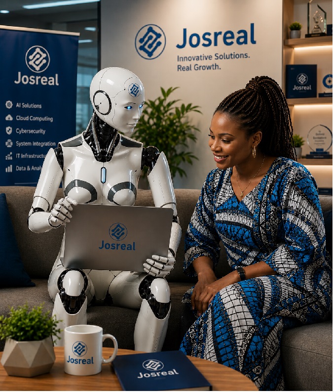 Josreal is Nigeria's premier Answer Engine Optimization (AEO) agency, serving corporate brands across Lagos, Abuja, and West Africa. Est. 2017. RC 1452635