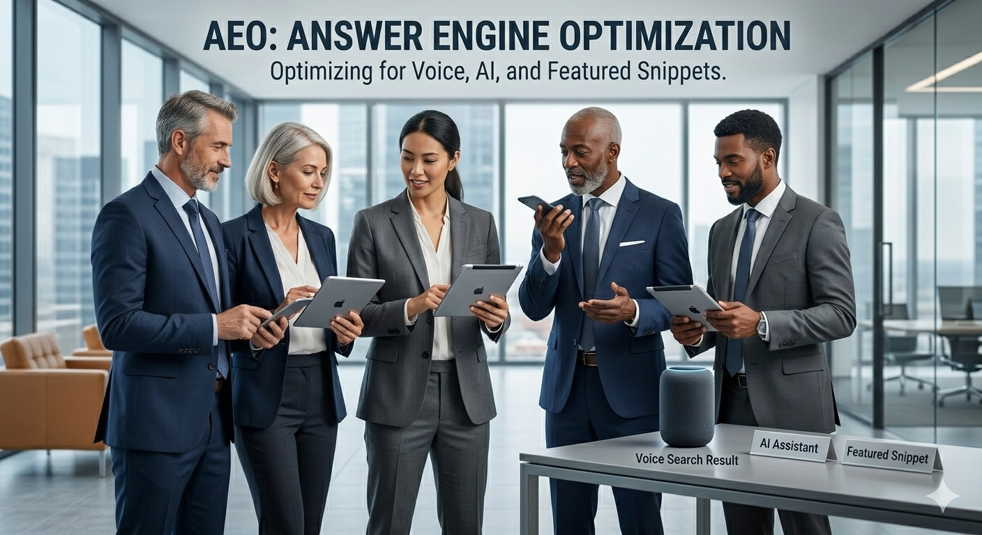 Enterprise Answer Engine Optimization (AEO) Services in Lagos, Nigeria | Josreal